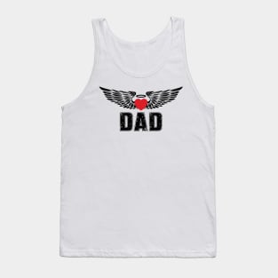 Dad Is An Angel In The Sky (Remember Lost Dads) v2 Tank Top